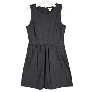 J Crew Fit &‎ Flare Minimalist Dress Womens XS Sleeveless Workwear Modern